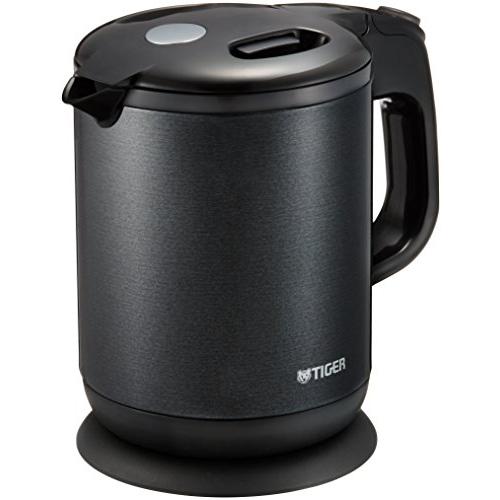タイガー魔法瓶(TIGER) 電気ケトル 湯沸かし ステンレス わく子 0.8L  