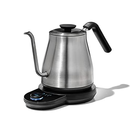 OXO 電気ケトル コーヒー ドリップ ケトル 1.0L 温度調節 保温