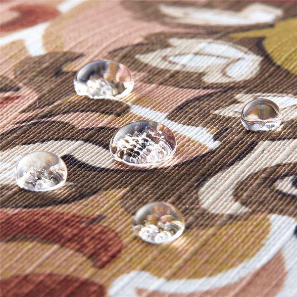 ダイニング こたつ布団 〔約幅135cm用 クロネコ〕 135×80＋75cm 洗える 撥水機能 ポケット付 〔こたつ別売〕 〔リビング〕 ダイニング こたつ布団 135×80＋75cm 洗える 撥水機能 ポケット付 〔リビング〕