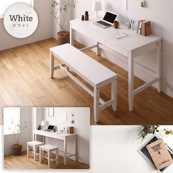 正規品 天然木 デスクセット デスク幅140 奥行60cm スツール2脚 ホワイト 引き出し付 おしゃれ 北欧風 パソコンデスク 机 Pcデスク 安心の定価販売 Www Kingfishswimming Com