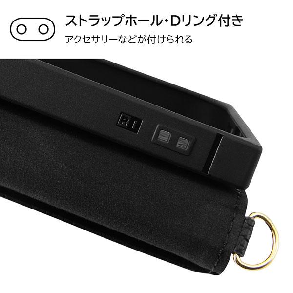 iPhone14Plus ケース 手帳型 ディズニー 耐衝撃 レザー KAKU Ring ミッキー_ミツマル モカ カバー アイホン アイフォン スマホケース｜selectshopsig｜07