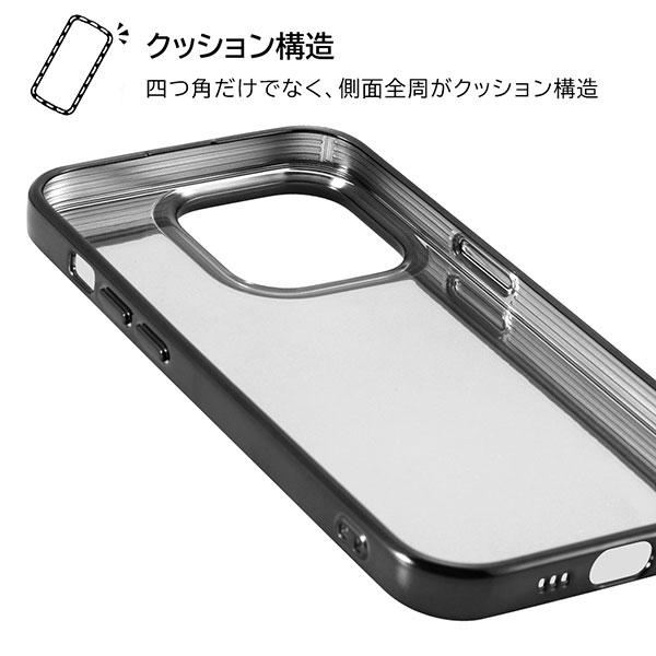 iPhone14Pro ケース ソフトケース TPU MIRROR ブラック カバー アイフォン スマホケース｜selectshopsig｜05