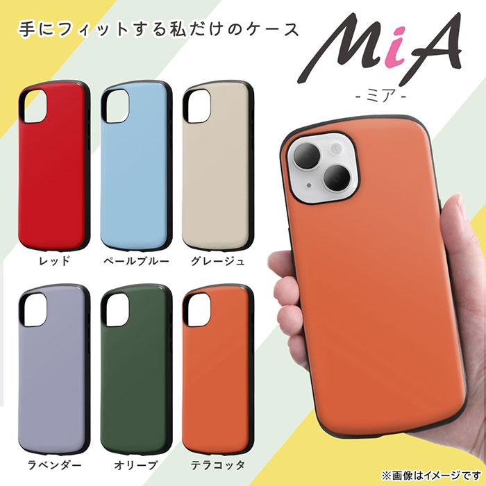 iPhone15 Plus ケース ハードケース 耐衝撃 MiA レッド カバー アイフォン 15 プラス スマホケース｜selectshopsig｜02