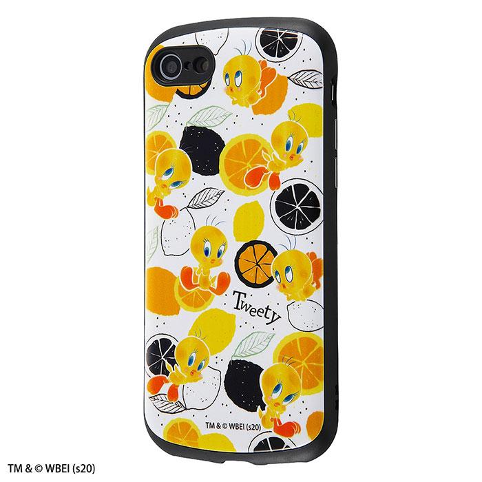 iPhone SE 第3世代 第2世代 SE3 SE2 iPhone 8 7 ケース ハードケース ルーニー・テューンズ 耐衝撃 MiA トゥイーティー 総柄 カバー スマホケース | iPhone SE（第3世代）