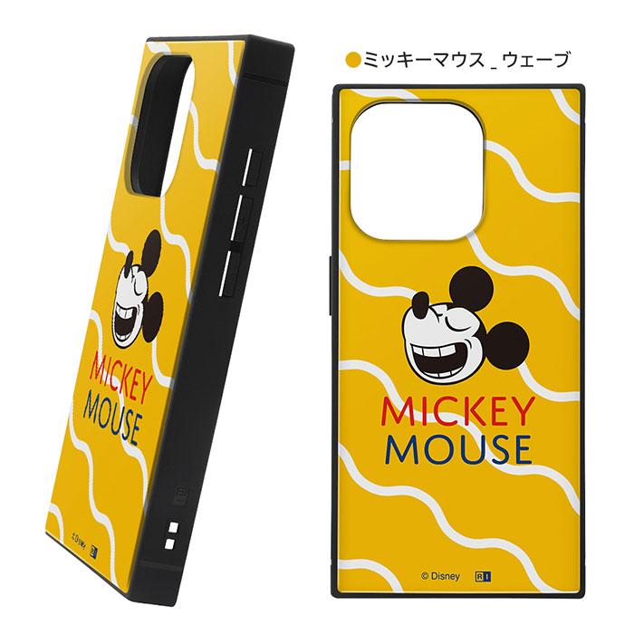 iPhone15 Pro ケース ハードケース ハイブリッド ディズニー ミッキーマウス_ウェーブ カバー スマホケース｜selectshopsig｜04