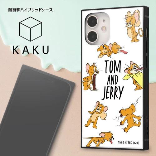 iPhone12 mini ケース ハードケース ハイブリッド トムとジェリー おかしなジェリー1 カバー アイホンケース スマホケース｜selectshopsig｜02