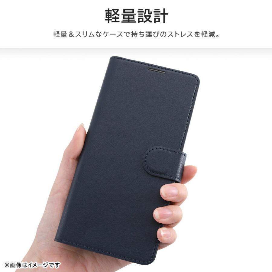 arrows We2 ケース F-52E FCG02 M07 手帳型 耐衝撃 レザー シンプル マグネット ブラウン カバー アローズ スマホケース | arrows We | 04