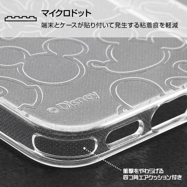 iPhone12 mini ケース ソフトケース ディズニー TPU キラキラ ミッキーマウス カバー アイフォン12ミニ アイフォンケース｜selectshopsig｜06