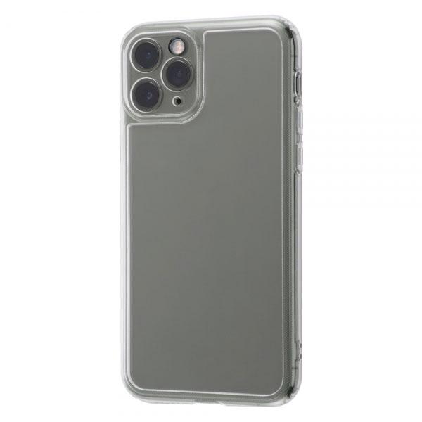 iPhone11 Pro ハイブリッドガラスケース 精密設計 マットクリア｜selectshopsig
