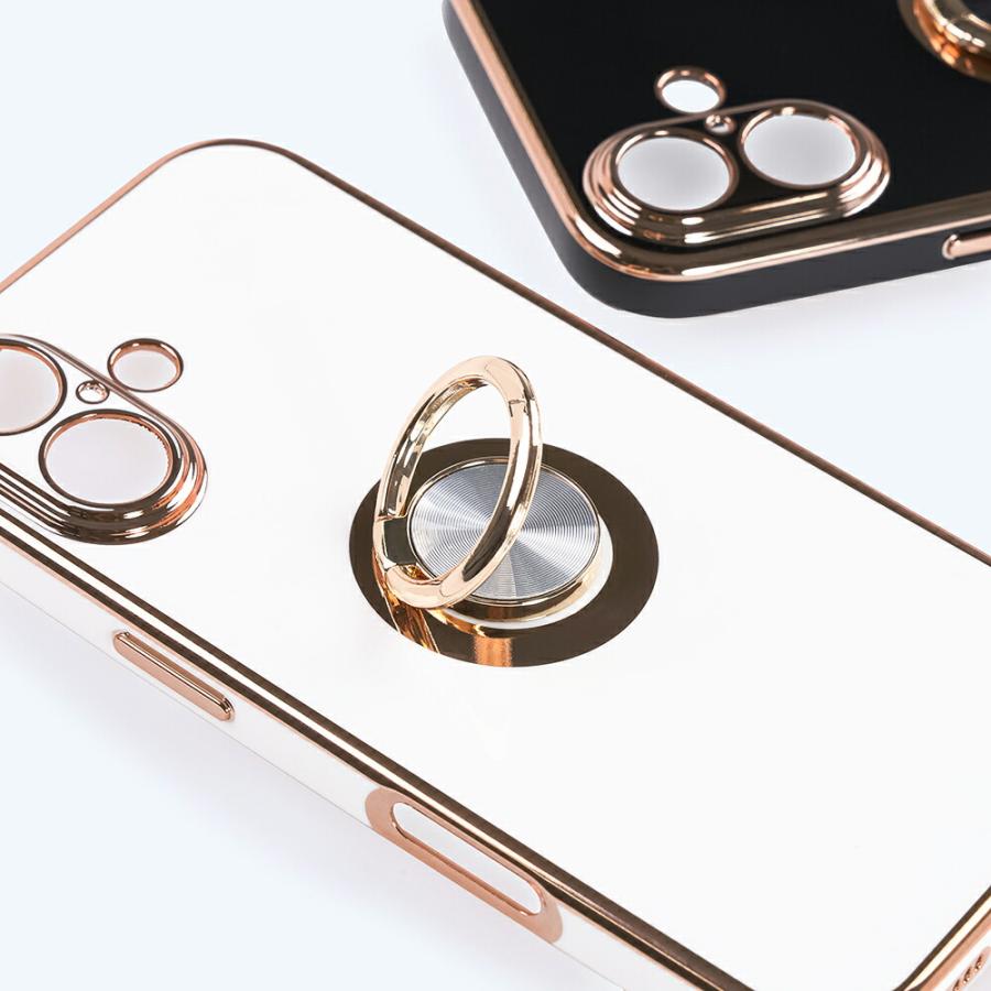 iPhone17 ケース ハイブリッド ソフトケース 精密設計 フレームメッキ