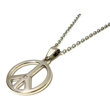 ネックレス ダナスダイヤモンドネックレス Danasブラックステンレス 