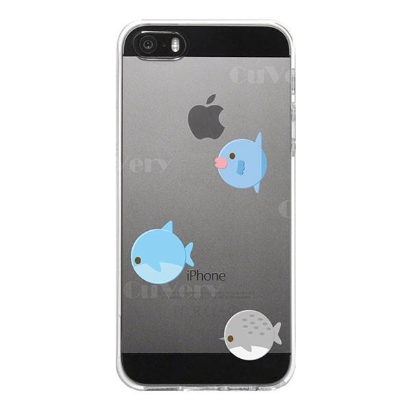 iPhoneSE 第1世代 iPhone5s iPhone5 ケース ハードケース クリア ジャケット 魚 ぎょぎょぎょ アイフォン カバー スマホケース｜selectshopsig｜05