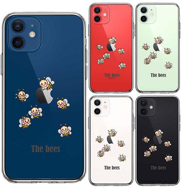 iPhone 12 12Pro 12mini 12ProMAX ケース ハードケース ハイブリッド クリア The Bees ミツバチ 蜂 可愛い カバー アイフォン スマホケース｜selectshopsig｜02