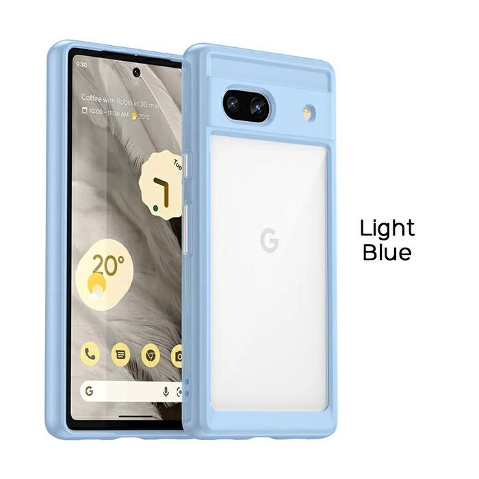 Google Pixel 7a ケース ハードケース カラフル ハイブリッド カバー Google グーグル ピクセル スマホケース | Google Pixel 7 | 18