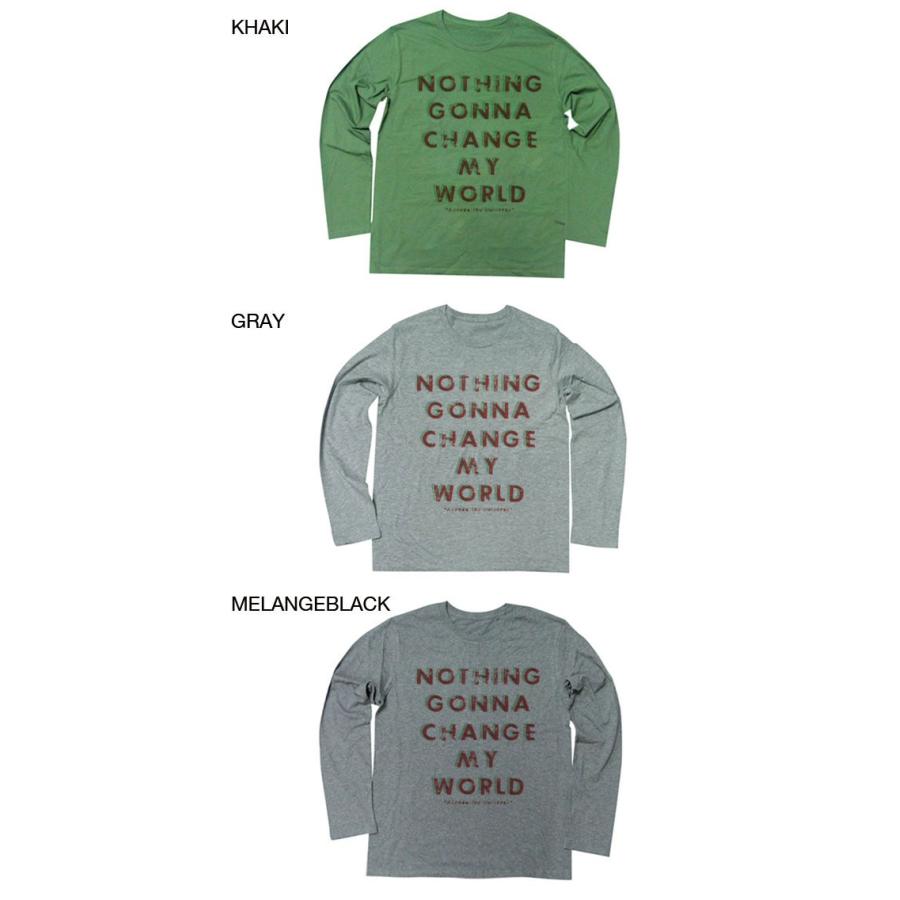 Tシャツ メンズ 長袖 グレー M アクロス ザ ユニバースの歌詞 タイポデザイン ロングｔシャツ ロンt Sl Zt Long591 セレクトショップsig 通販 Yahoo ショッピング