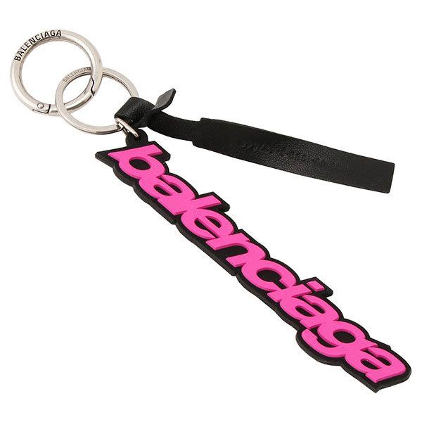 バレンシアガ BALENCIAGA ラバー ロゴ キーリング キーホルダー バレンシアガ BALENCIAGA ラバー ロゴ キーリング キーホルダー
