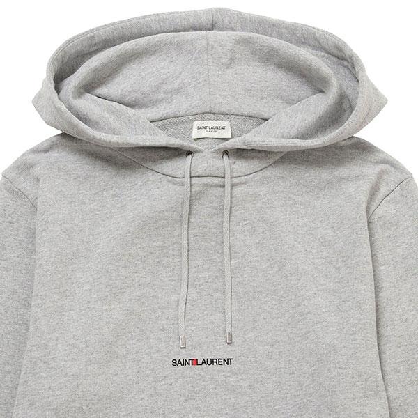 セール特価 サンローラン SAINT LAURENT グレー フーディ L 長袖 L