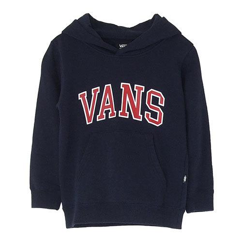 VANS バンズ Arch Logo Pullover Hoodie Sweat アーチ ロゴ プル オーバー フード スウェット パーカー キッズ  ヴァンズ 裏毛 スエット ボーイズ 子供服｜selectshopvacation