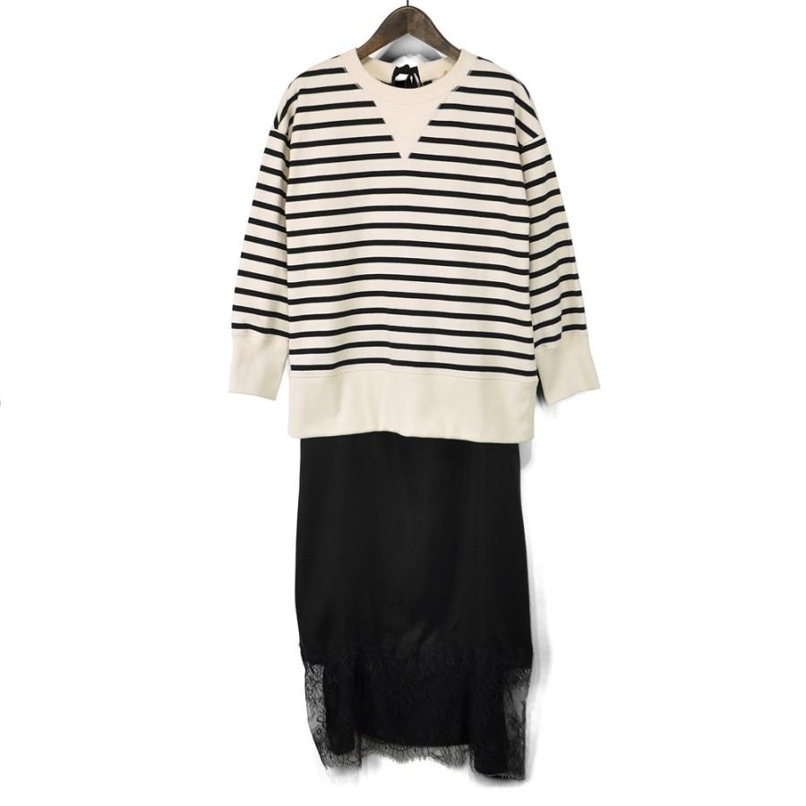 nesessaire(ファッション) ネセセア nesessaire リバーレース ボーダー  