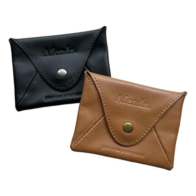 AFENDS(アフェンズ) Holdall レザー パウチ ウォレット カード 小銭  