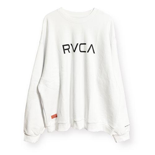 RVCA（ルーカ） BIG RVCA CREW ビッ グ ロゴ トレーナー クル ーネック 