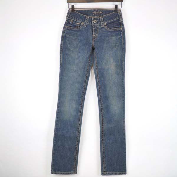 SILVERJEANS】シルバージーンズTWIGGYSTRECHSLIMSTRAIGHT ストレッチ 