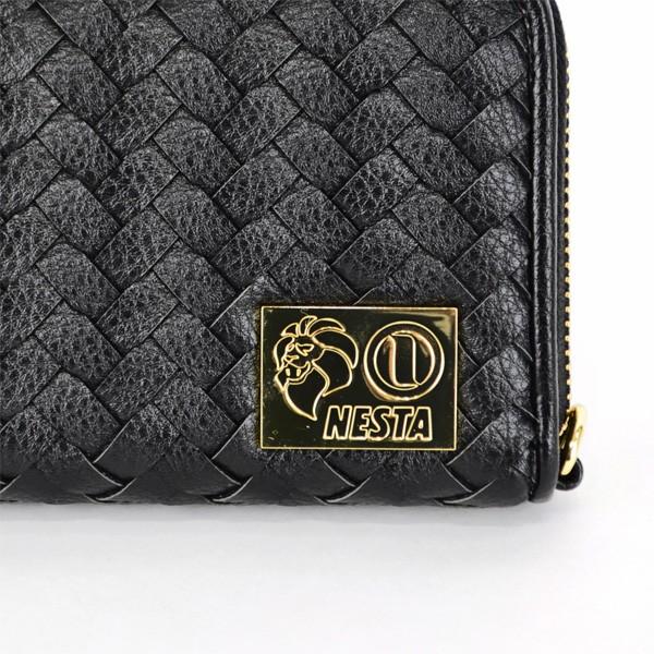 NESTA BRAND（ネスタブランド） NNZ-91 編み込みサイフ LEATHER WALLET