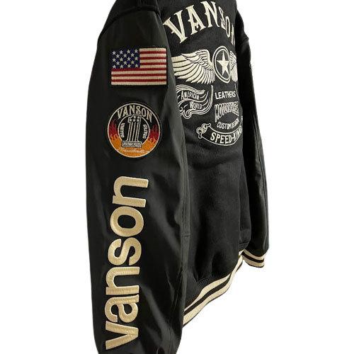 VANSON（バンソン） メルトンスタジャン フライングスター nvjk-2104