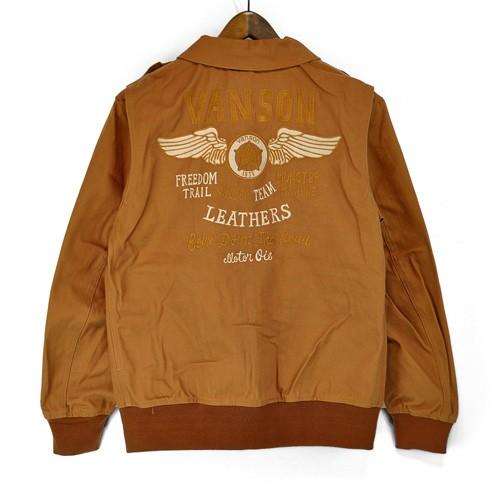 VANSON（バンソン） NVSZ-614 ダック TYPE A2 フライト ミリタリー