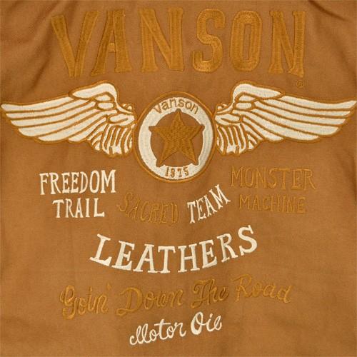 VANSON（バンソン） NVSZ-614 ダック TYPE A2 フライト ミリタリー