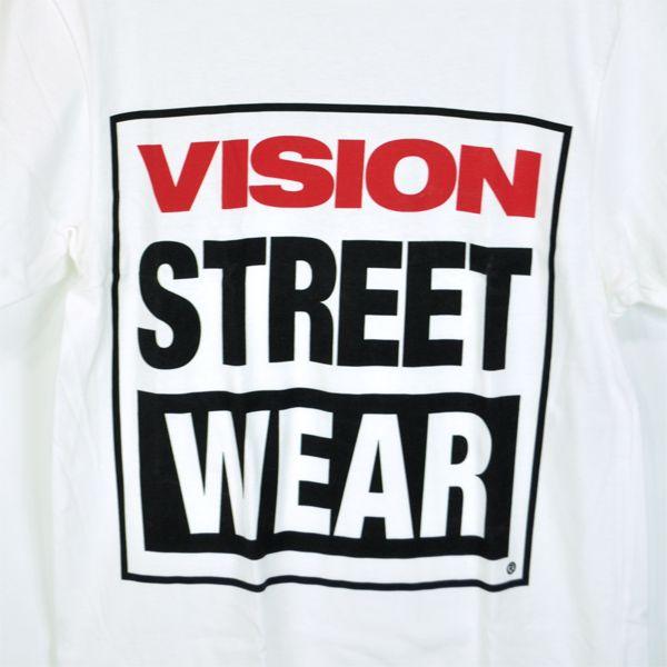 【VISION STREET WEAR】ヴィジョン ストリート ウェア  ロゴプリント S/STEE プリント半袖Tシャツ ショートスリーブ T シンプルT ストリート｜selectshopvacation｜03