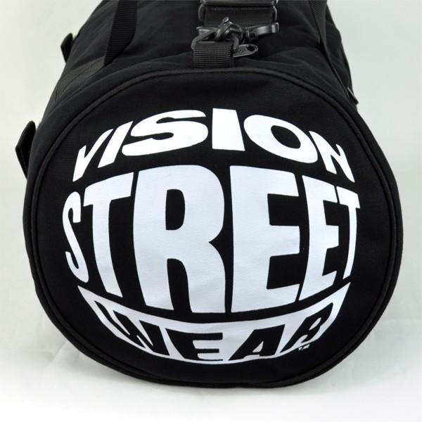 VISION STREET WEAR(ビジョンストリートウェアー)VSHN-600 ロールボストンバッグ ショルダーバッグ ドラム バッグ メッセンジャー  2WAY  斜めがけ 鞄 かばん｜selectshopvacation｜03