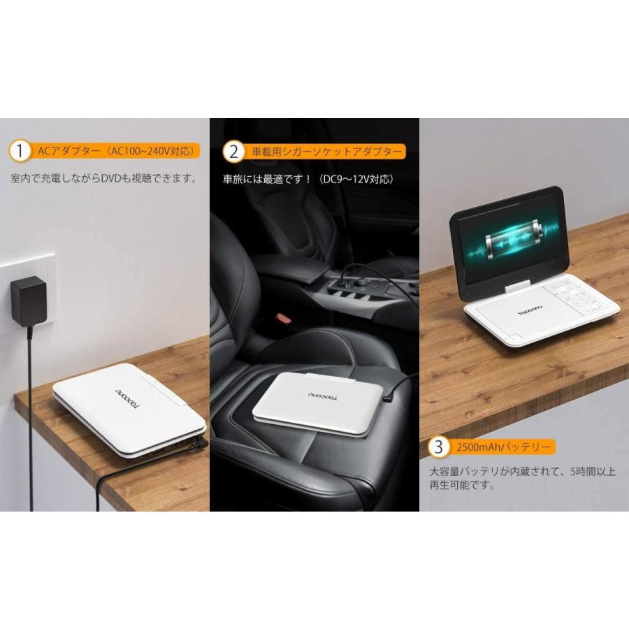 最新人気 年最新機種 ポータブルdvdプレーヤー Topcony 12 5型 車載用 ヘッドレストモニター 10 5インチ 大画面付き 高画 海外正規品 Www Kingfishswimming Com