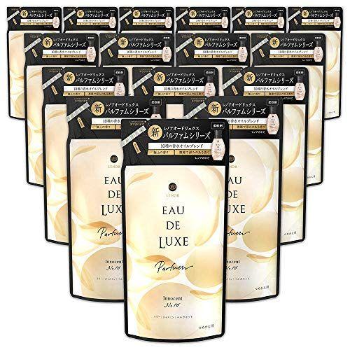 珍しい レノア オードリュクス パルファム 柔軟剤 10種の香水オイル イノセント No 10 詰め替え 410ml 16袋 最新情報 Nooitmeergrasmaaien Be