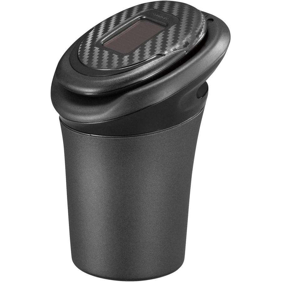 カーメイト 車用 灰皿 ソーラーアッシュx ブルーled ソーラー充電 カーボン調 ブラック Dz525 その他スペーサー コラムキャップ関連用品 Rhteste Dramarcia Adv Br