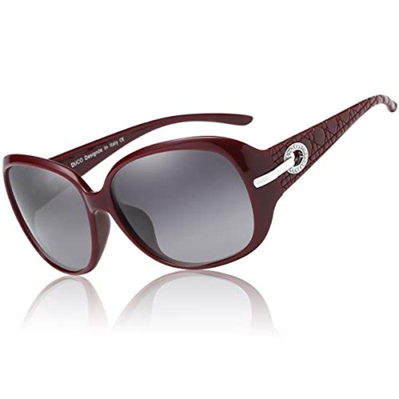 Duco サングラス レディース 偏光レンズ へんこう さんぐらす レッド Sunglasses Women 紫外線 Uv400カット 運転 その他アウトドア寝具 備品 Thebestboatbrands Force5 Dev