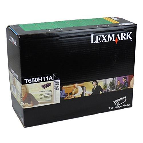 Original Lexmark T650H11A 25000 Yield Black Toner Cartridge Retail