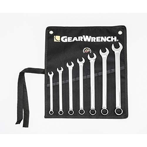 GEARWRENCH Long Pattern Combination SAE Wrench Set  12 Point 7 Piece with｜selectshopwakagiya