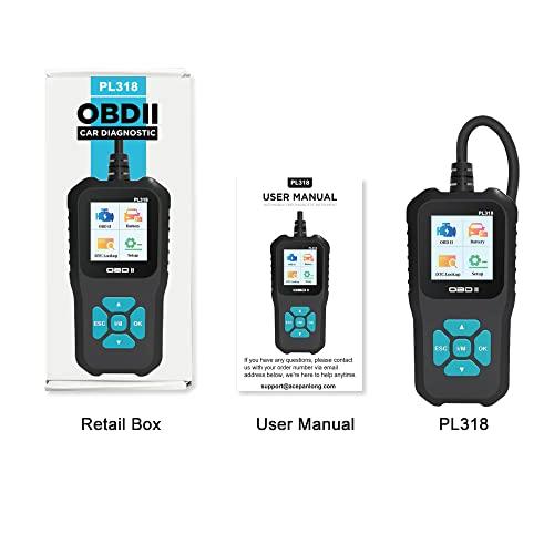 Panlong OBD2 スキャナーコードリーダー ミニ OBDII 診断スキャン