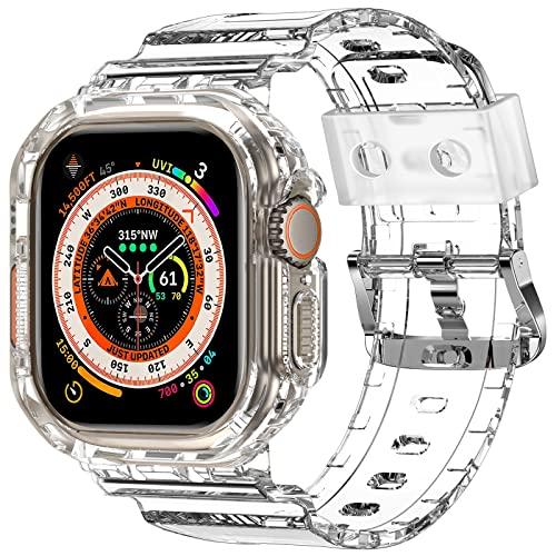 Clear apple watch band best sale 42mm