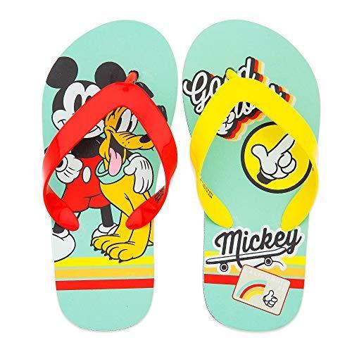 WEB限定カラー ミッキーマウス ディズニー フリップフロップ マルチカラー カラー: Toddler 7-8 サイズ: US 男の子用 サンダル