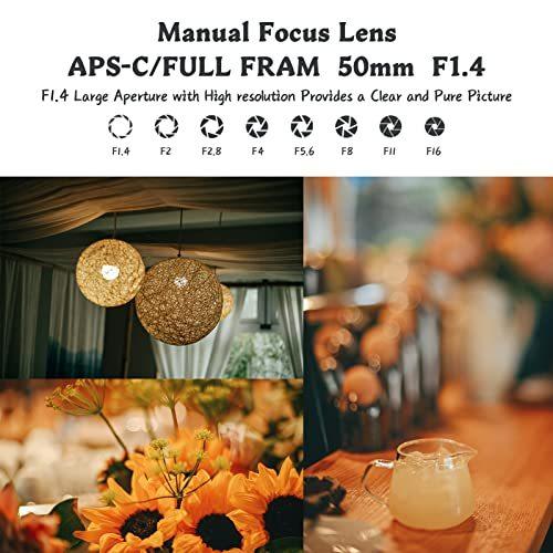 メール便不可】【メール便不可】AstrHori 50mm F1.4 大口径レンズ フル