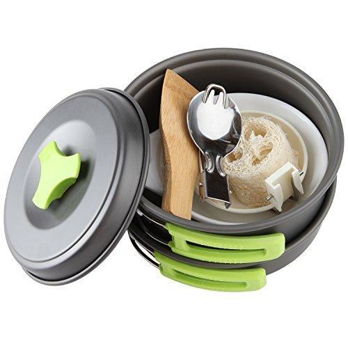 Camping Cookware Mess Kit Backpacking Gear & Hiking Outdoors Bug Out 並行輸入｜selectshopwakagiya｜02