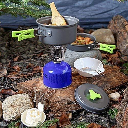 Camping Cookware Mess Kit Backpacking Gear & Hiking Outdoors Bug Out 並行輸入｜selectshopwakagiya｜09