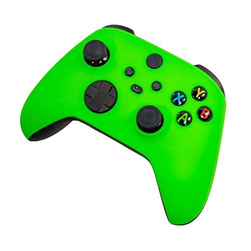 Xbox OneシリーズX Sカスタムソフトタッチコントローラー - ソフトタッチ感触、グリップを追加、ネオングリーンカラー - Xbo 並行輸入｜selectshopwakagiya｜04