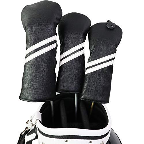 HELLO NRC ゴルフクラブカバー 3点セット ドライバーヘッドカバー