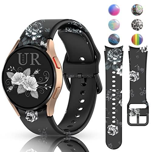 サムスンギャラクシーウォッチ4バンド40mm44mmギャラクシーウォッチ4クラシックバンド42mm46mmと互換性のあるURHTHYフロ 並行