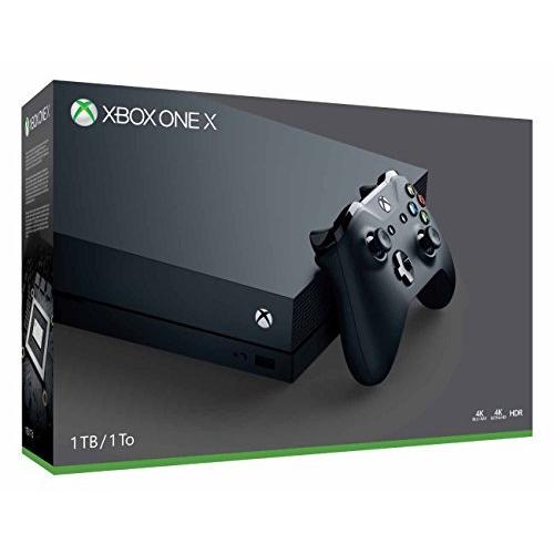 Microsoft Xbox One X 1TB 4K Ultra HDゲームコンソールブラック