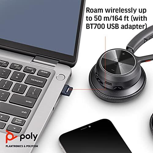 Poly - Voyager 4320 UC ワイヤレス ヘッドセット + 充電スタンド Plantronics - ブーム マイク付き 並行輸入｜selectshopwakagiya｜03