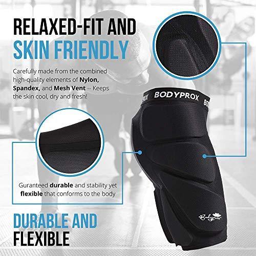 Bodyprox 保護用 パッド入りショーツ スノーボード 、スケートやスキー用、ヒップ、お尻や尾てい骨を3D保護Lブラック 並行輸入 並行輸入｜selectshopwakagiya｜05